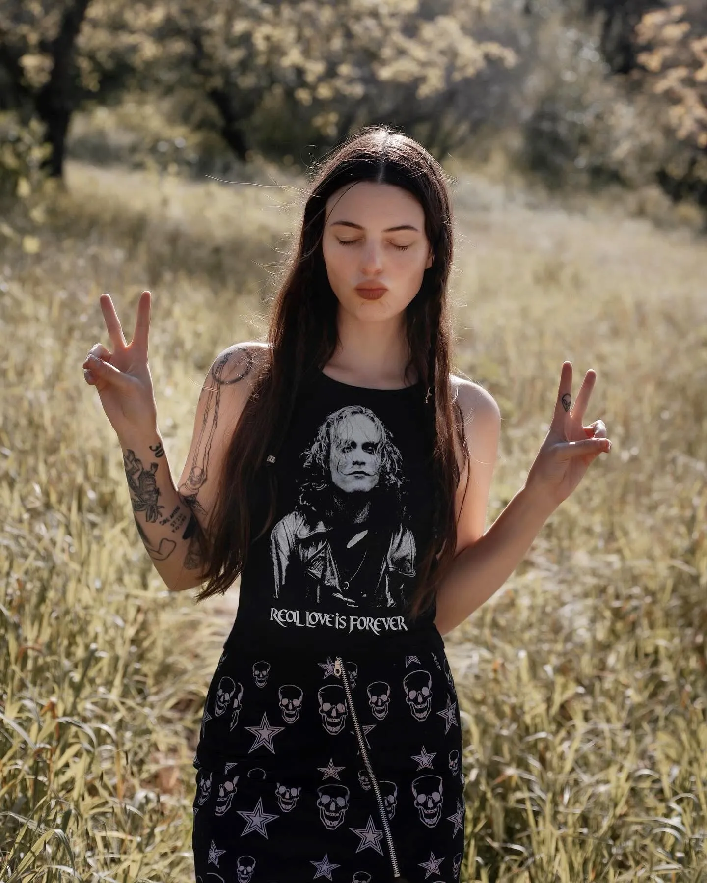 The Crow Halter Top