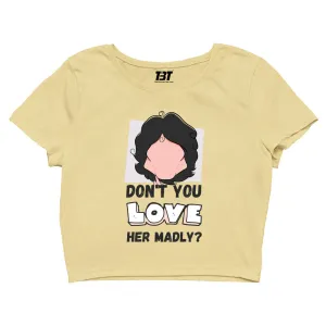 The Doors Crop Top - Love Her Madly
