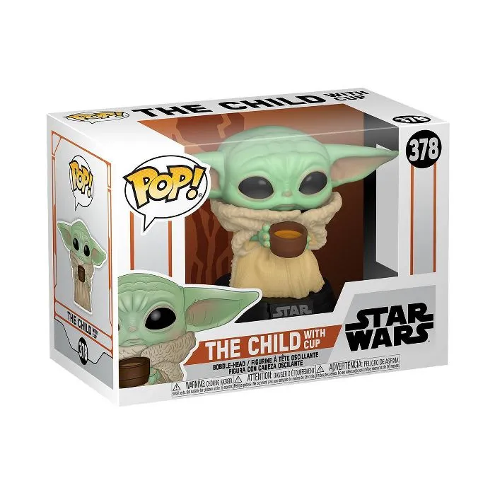 The Mandalorian The Child with Cup Pop! Vinyl Figure (#378)