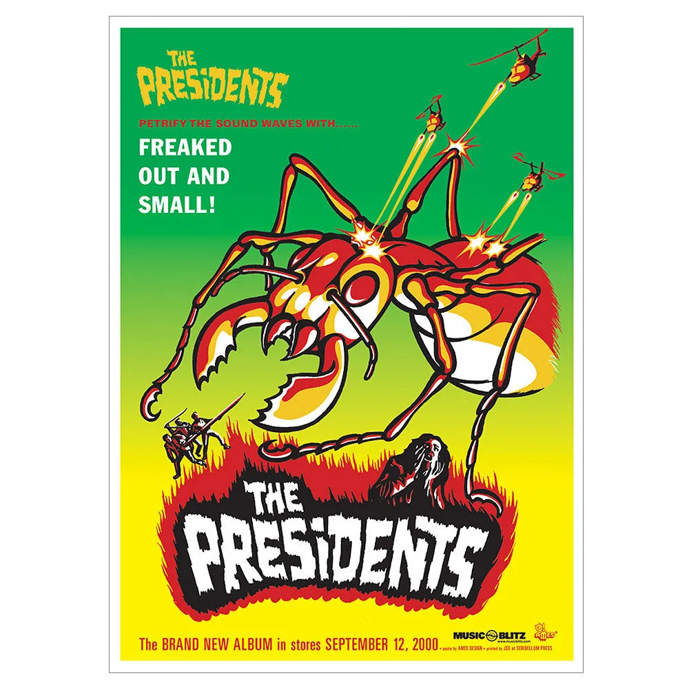 The Presidents of the United States of America 2000, Album Release Poster