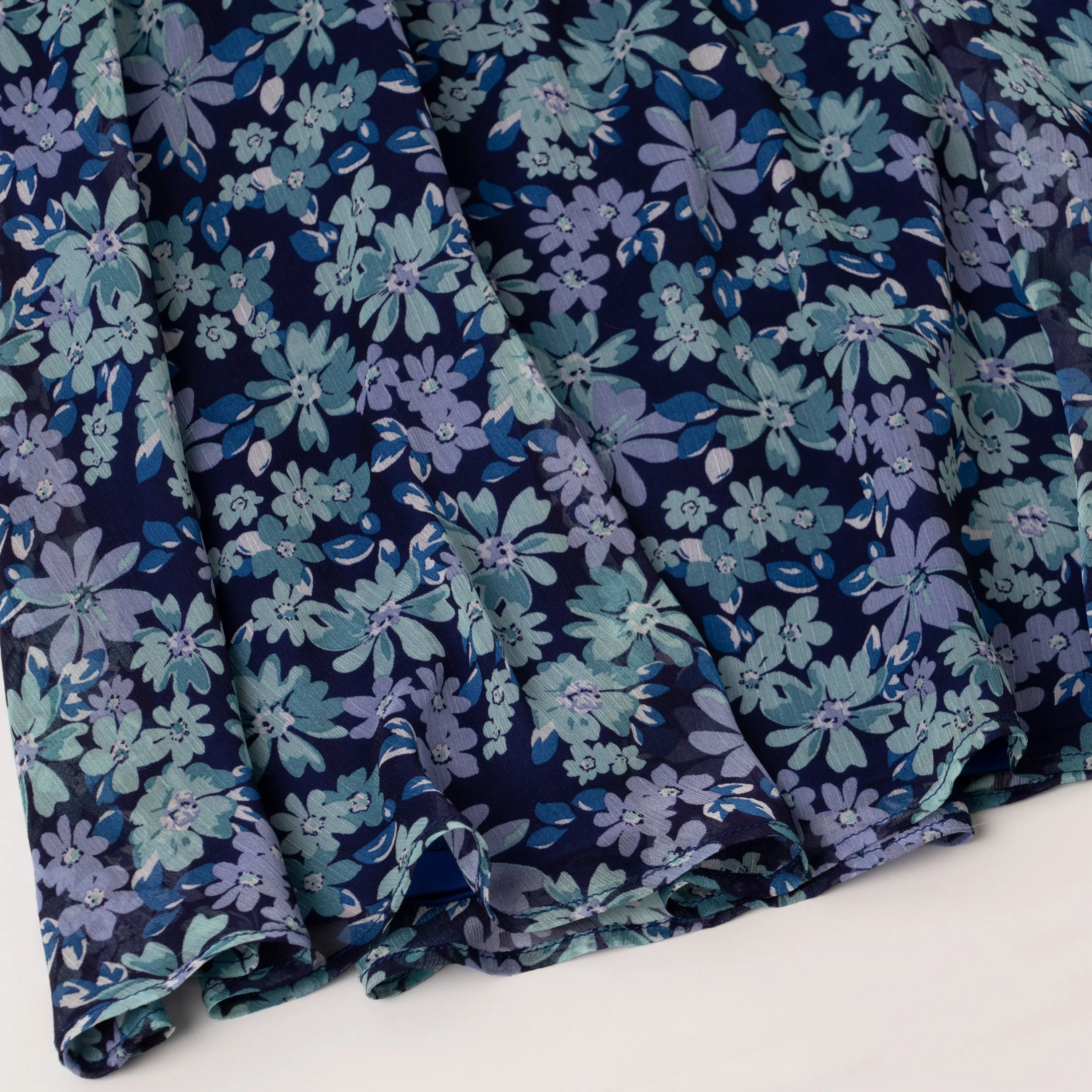 Tonal Floral Halter Dress