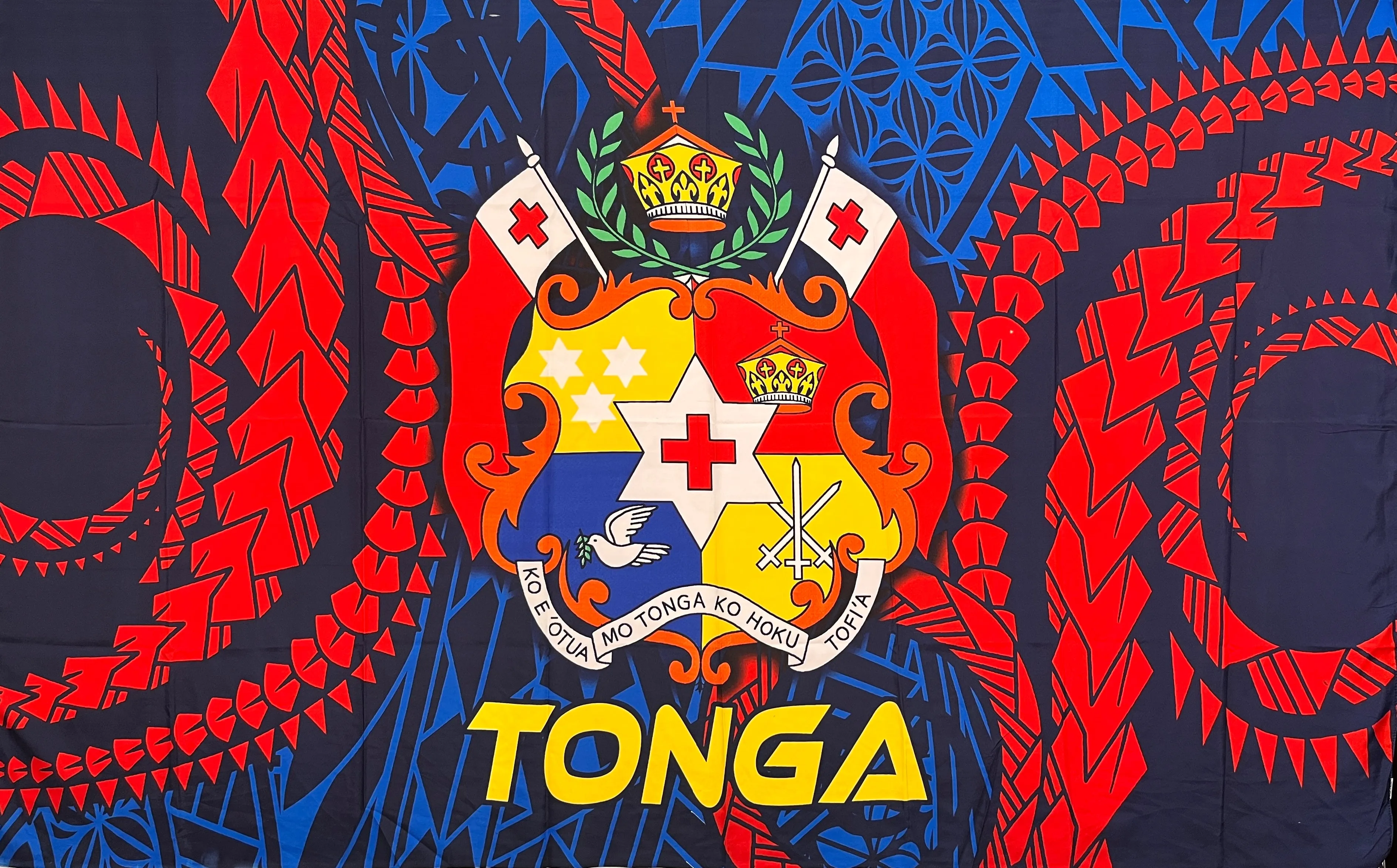 Traditional Tattoo Kingdom of Tonga Seal Sarong
