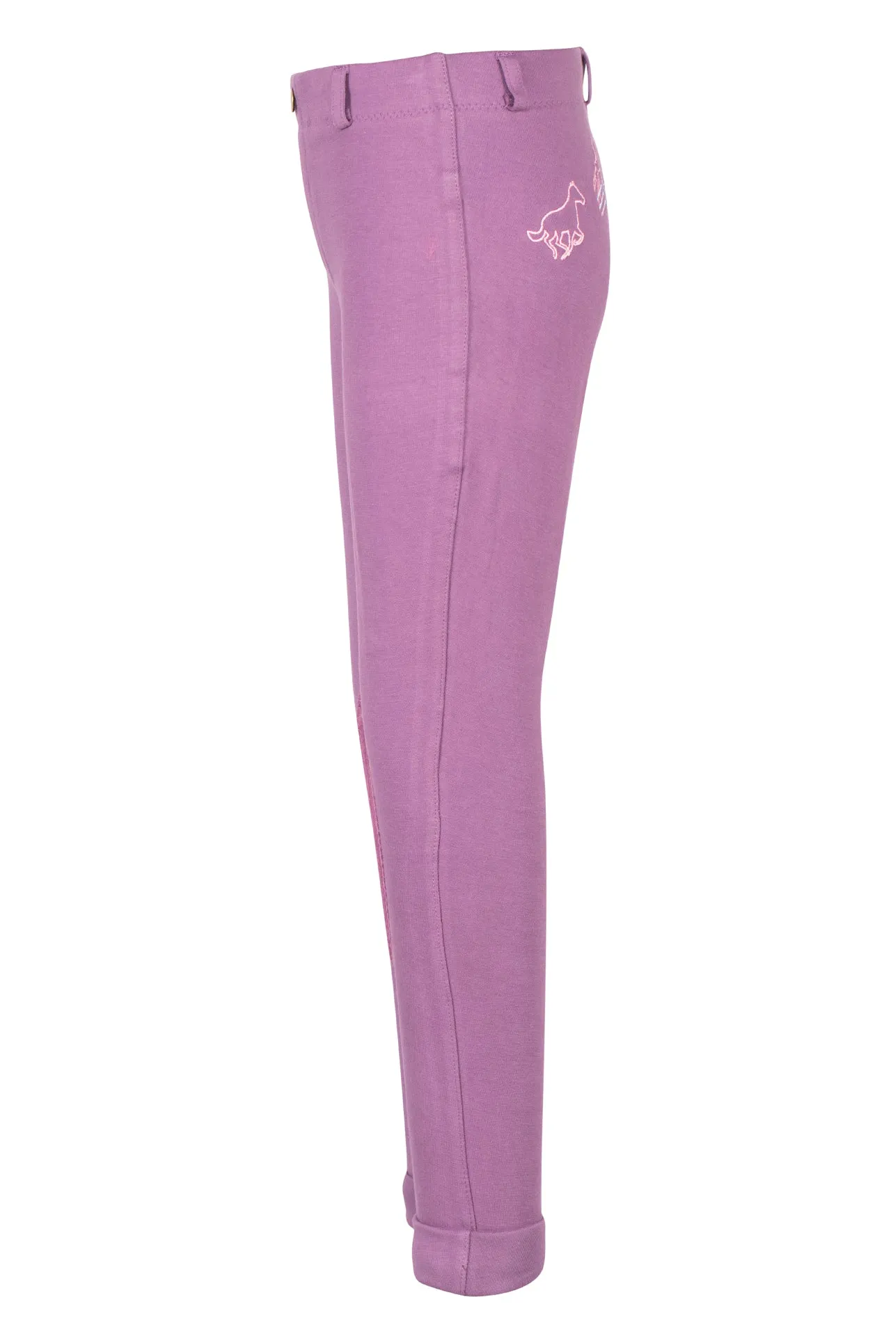 TuffRider Children's Cotton Embroidered Pull-On Jodhpurs
