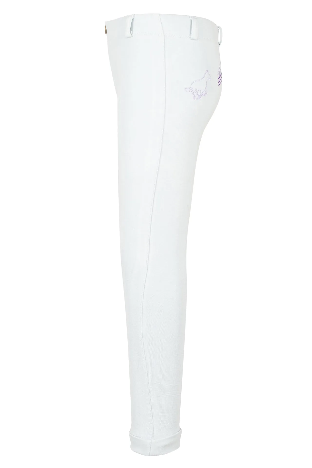 TuffRider Children's Cotton Embroidered Pull-On Jodhpurs