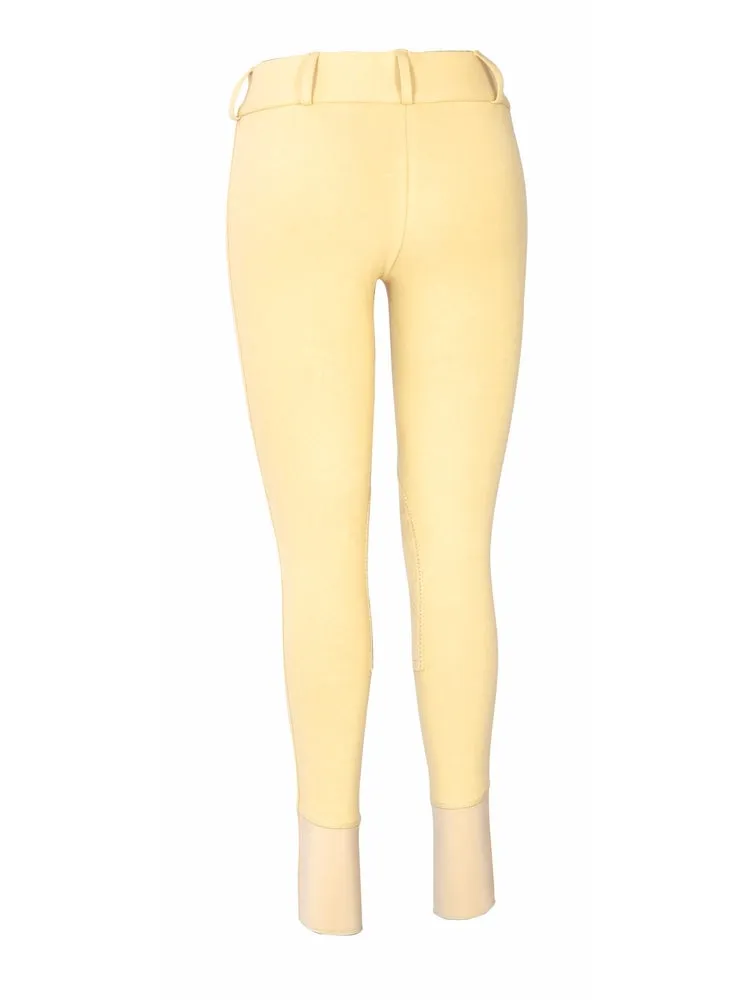 TuffRider Ladies Cotton Lowrise Wide Waistband Breeches (Long)