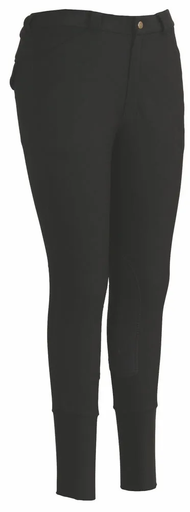 TuffRider Men's Ribb Patrol 4 Pockets Knee Patch Breeches